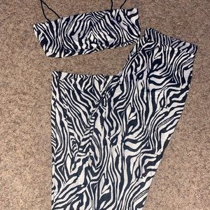 Zebra two piece set